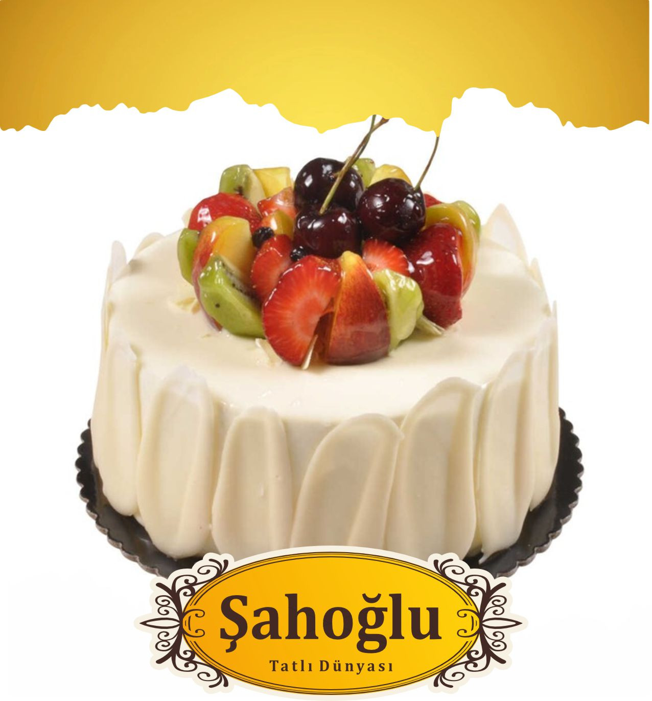 ŞAHOĞLU YAŞ PASTA MEYVELİ