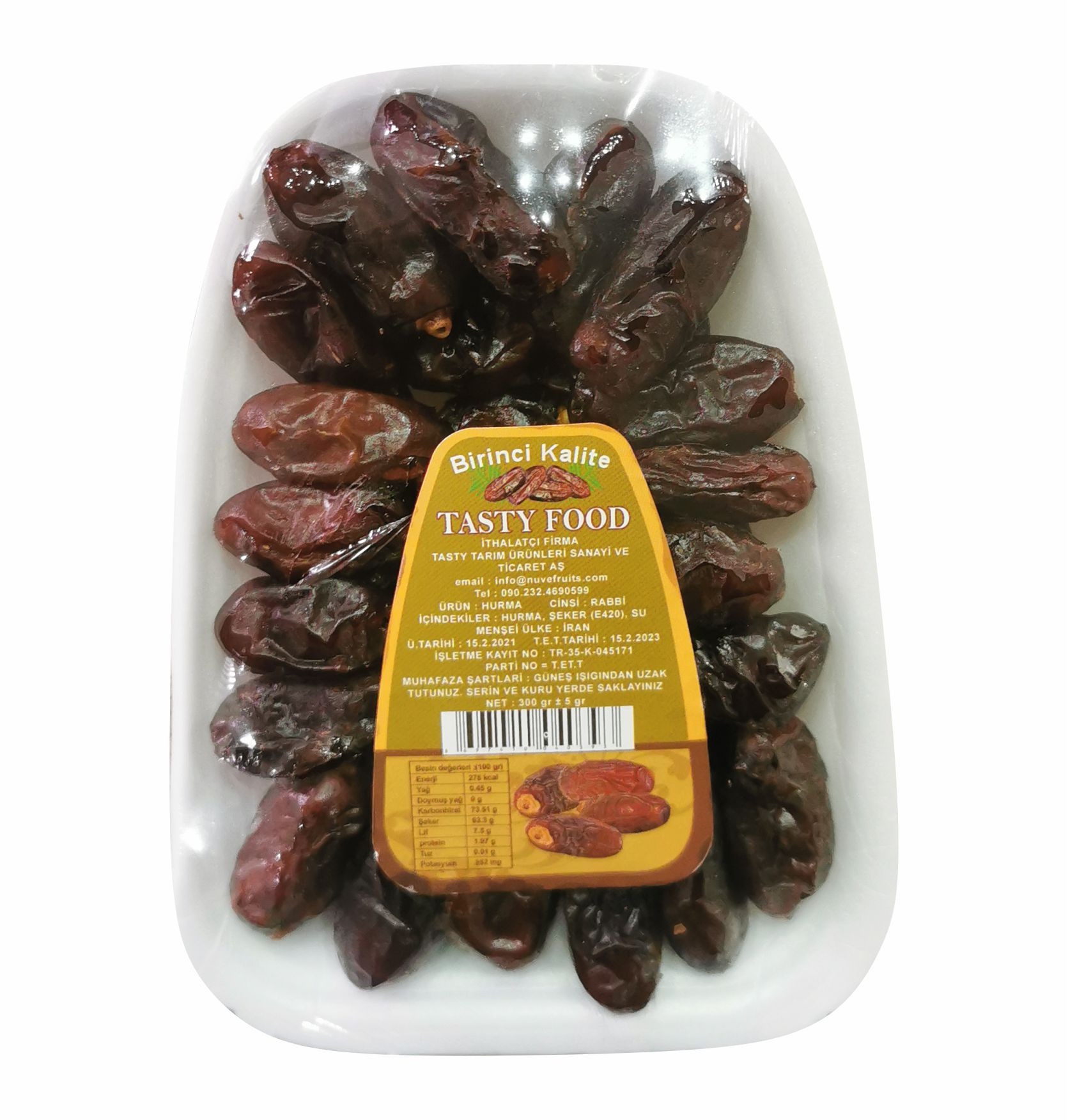 TASTY FOOD HURMA 300GR